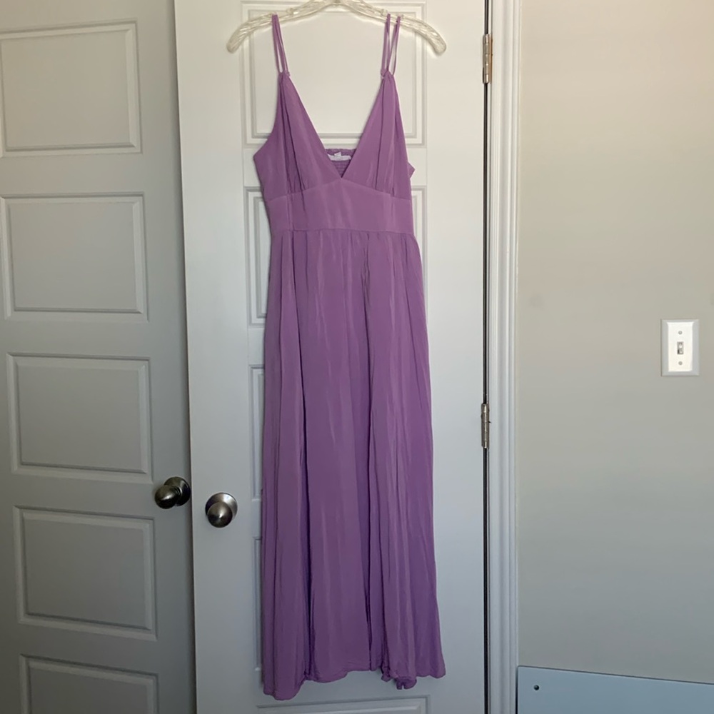 BB Dakota Steve Madden Lilac Purple Maxi Dress Size Medium